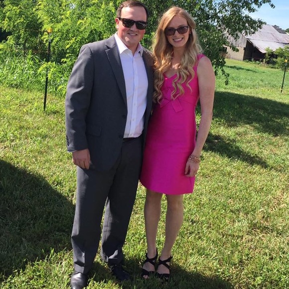 Beautiful Kate Spade dress. Hot pink. Size 0. - Picture 2 of 6